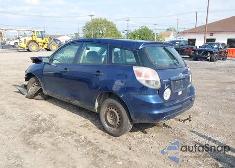 2006 Toyota Corolla Matrix Xr из США, поврежденный, VIN 2T1KR32E66C586713